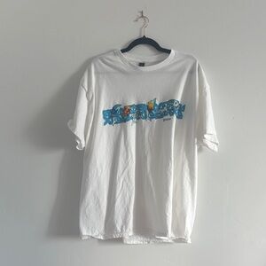 White Graphic T-Shirt Hawaii